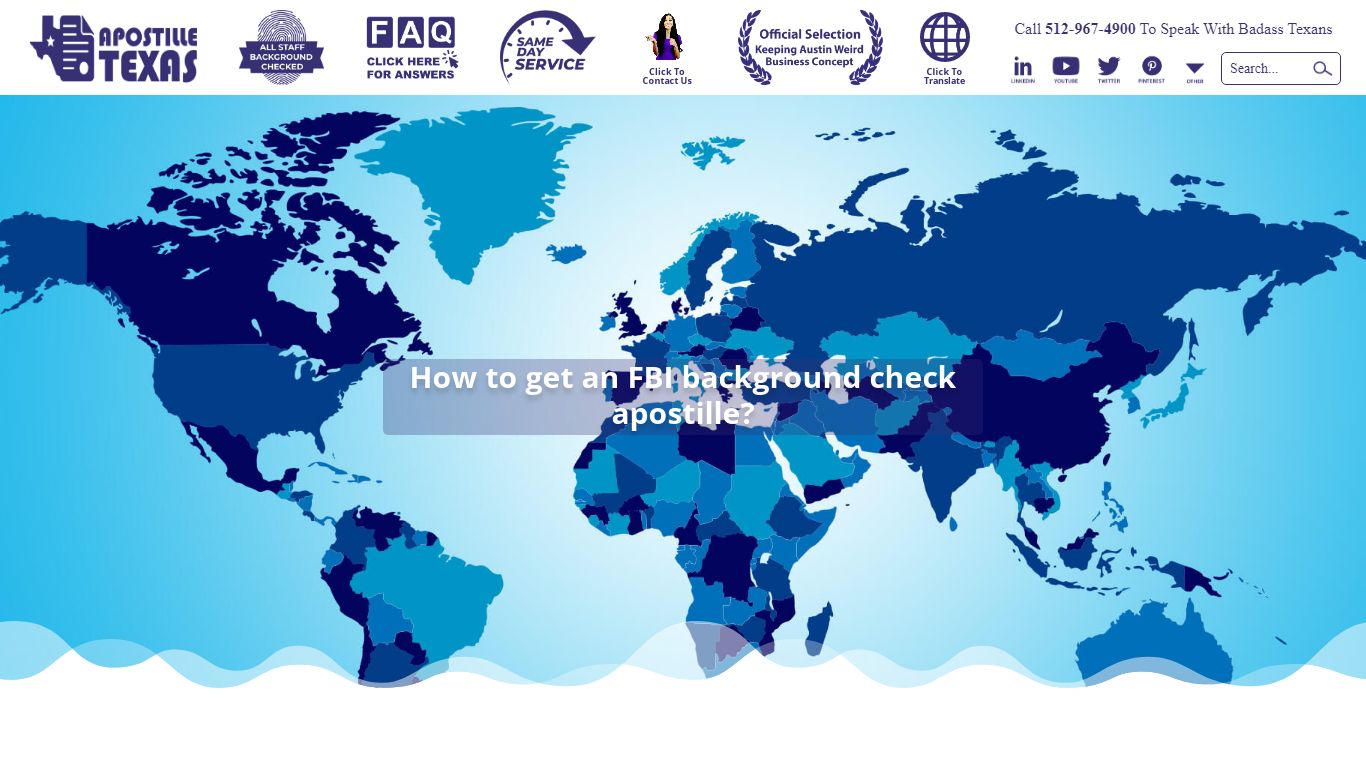 How To Get An FBI Background Check Apostille